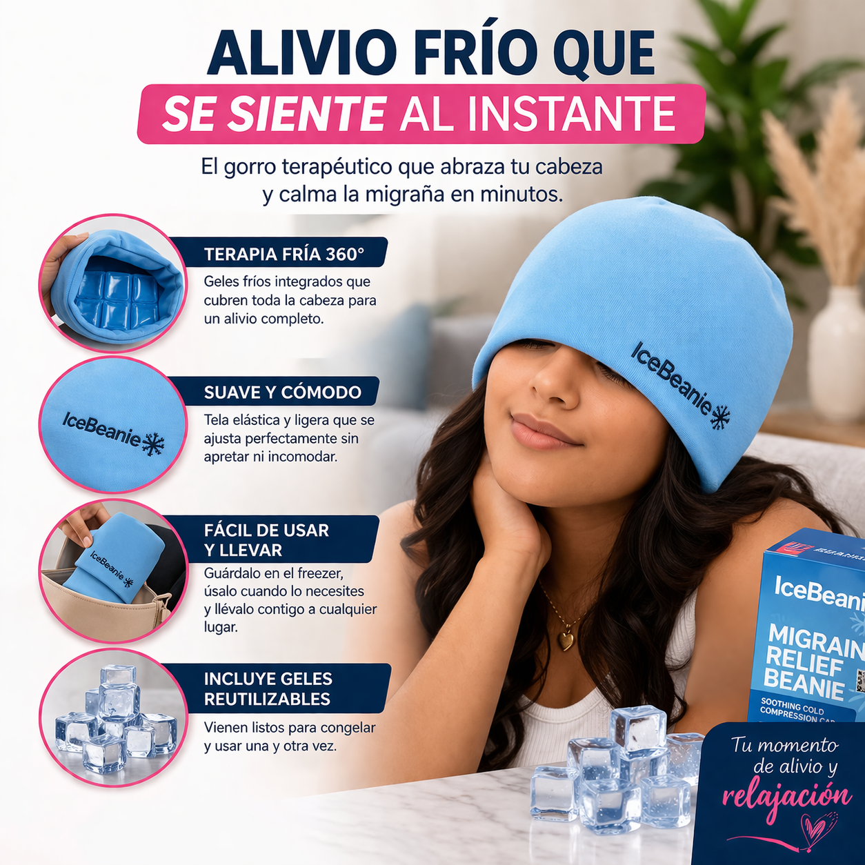 Cuando la migraña llega, todo se detiene…