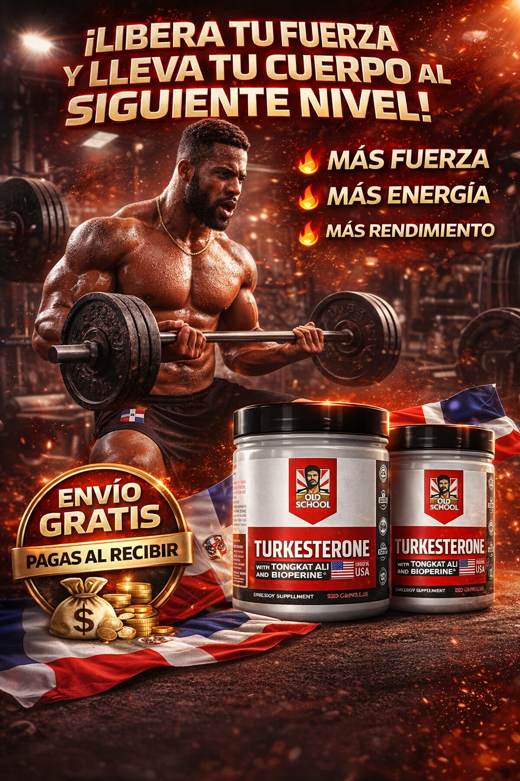 Turkesterone: Más Energía y Más Masa Muscular