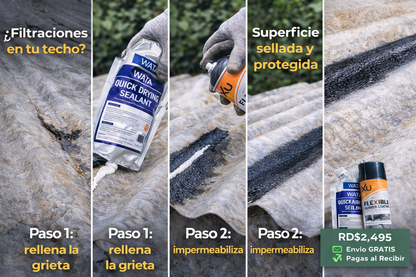 Kit Anti-Filtraciones Profesional para Techos y Paredes