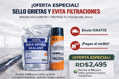 Kit Anti-Filtraciones Profesional para Techos y Paredes