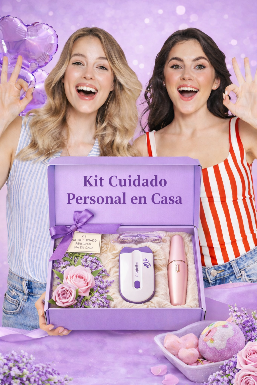 Kit Completo de Depilación y Pedicura en Casa