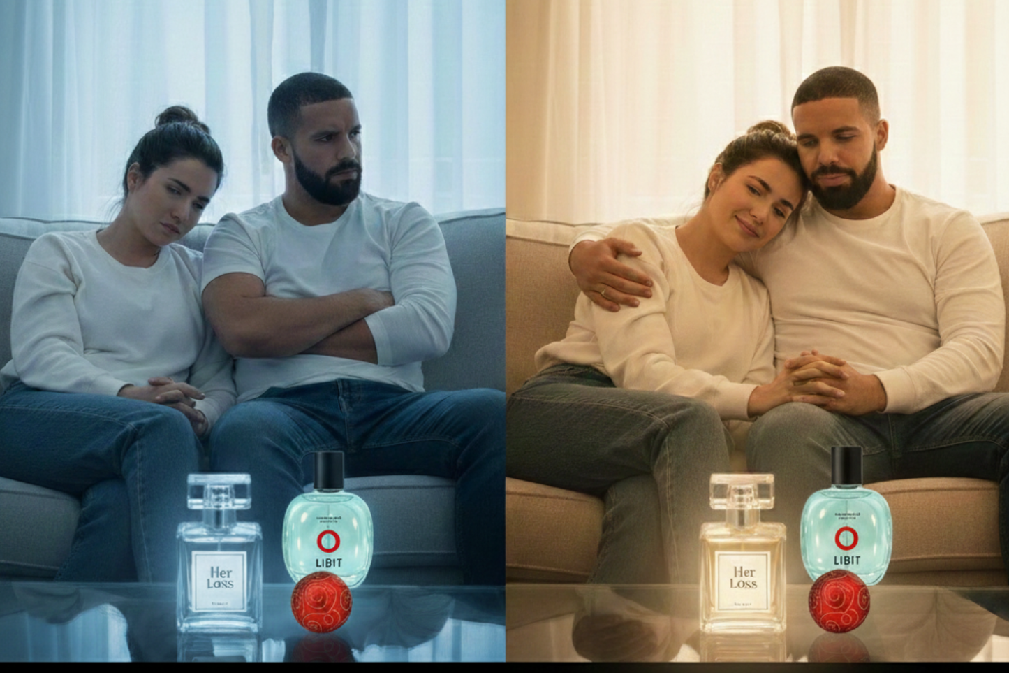 🔥Oferta Kit Especial para Parejas  HER LOSS + LIBIHOT: Aroma de la Atracción