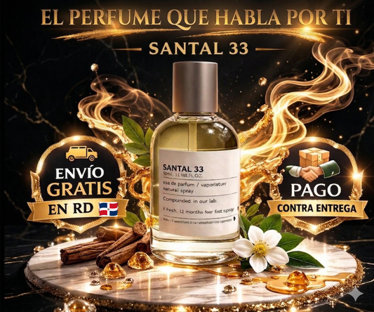 EL PERFUME QUE DEFINE TU PRESENCIA- SANTAL 33