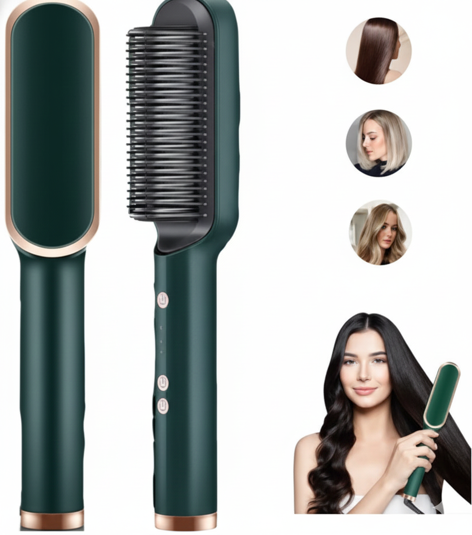 💁‍♀️Cepillo Alisador de Pelo: Dile  adiós al frizz y al cabello rebelde